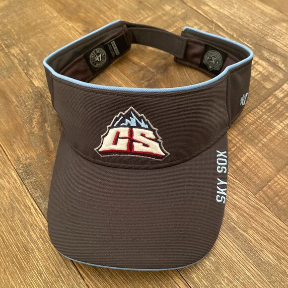 Colorado Springs Sky Sox Baseball MiLB '47 Adjustable Visor Hat Cap Adult OS - Picture 1 of 5
